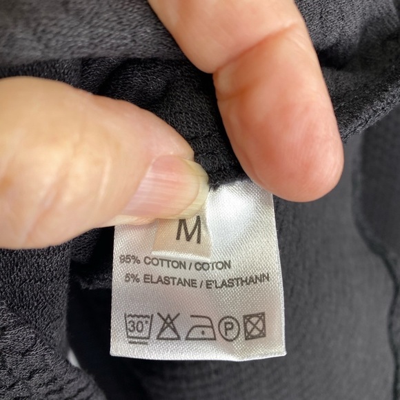 Ganni‎ Zip Front Textured Peplum Sweater - Picture 5 of 5